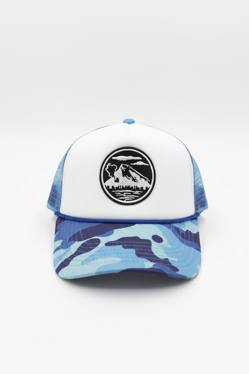 Camo Trucker Hat - WaveCavePro
