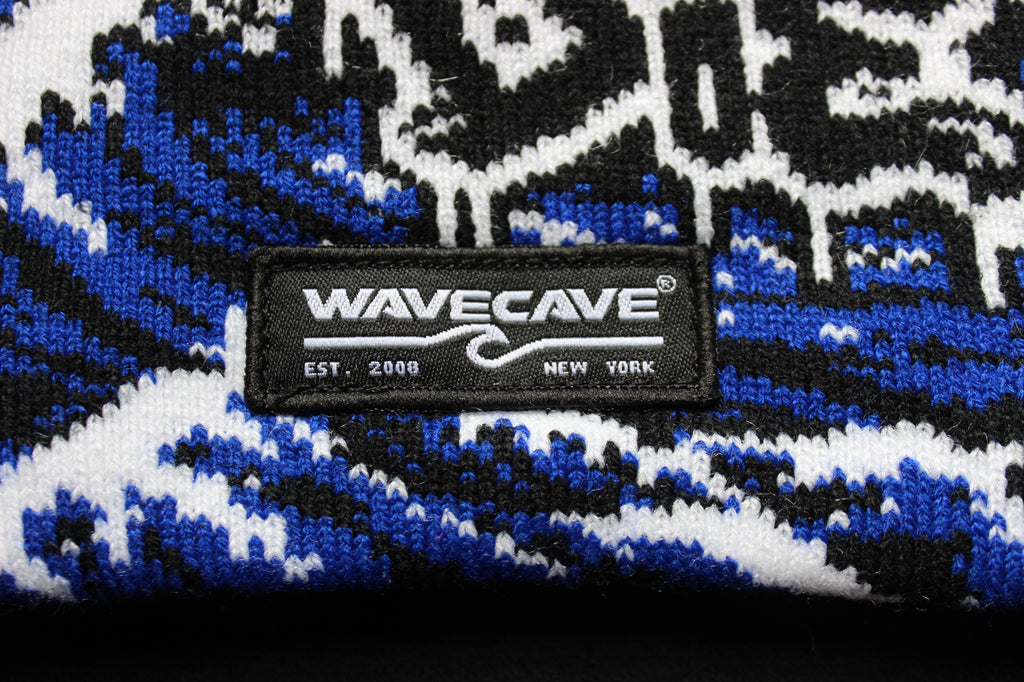 Wave Cave woven label - Est. 2008, New York